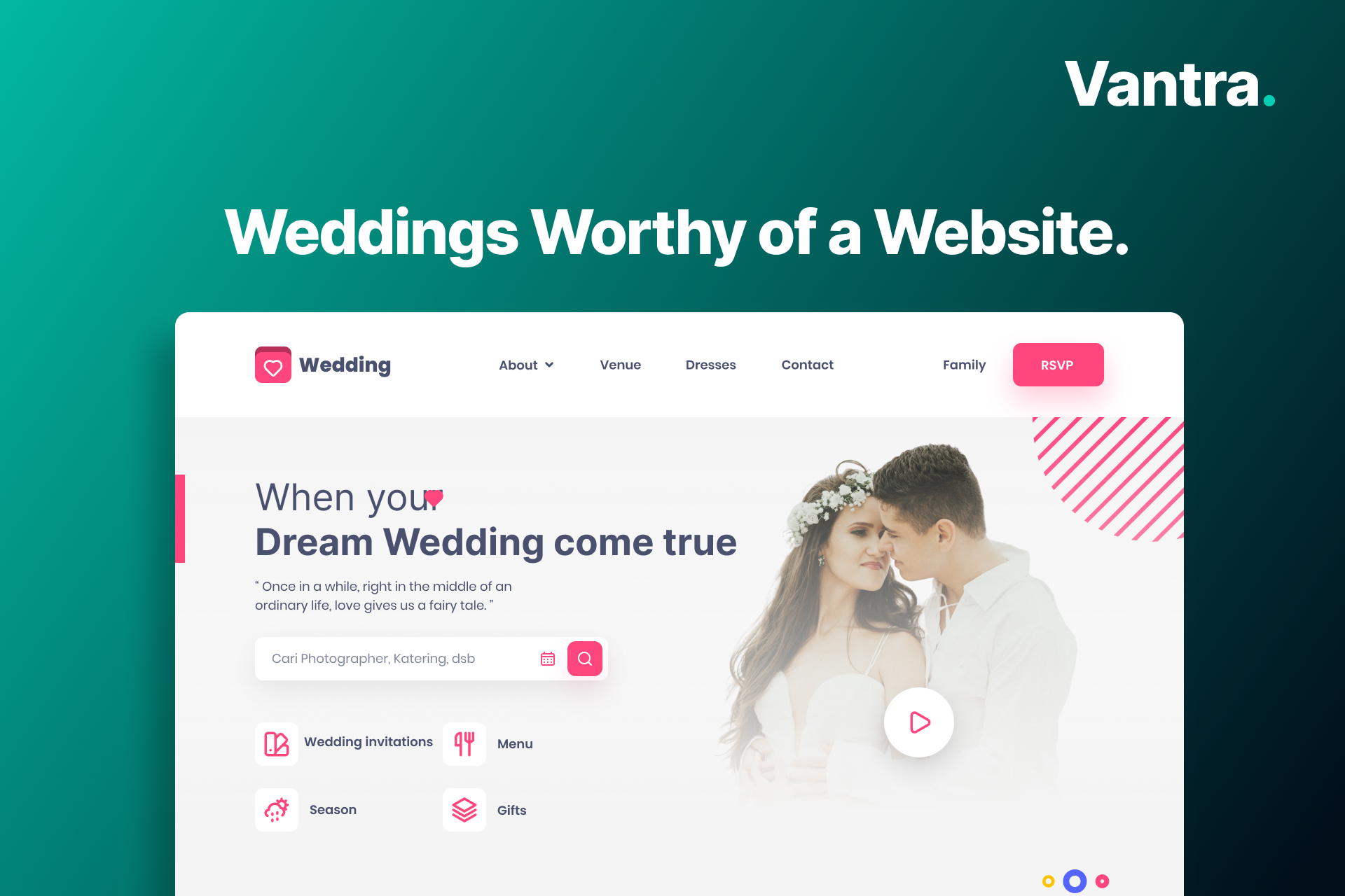 Wedding website